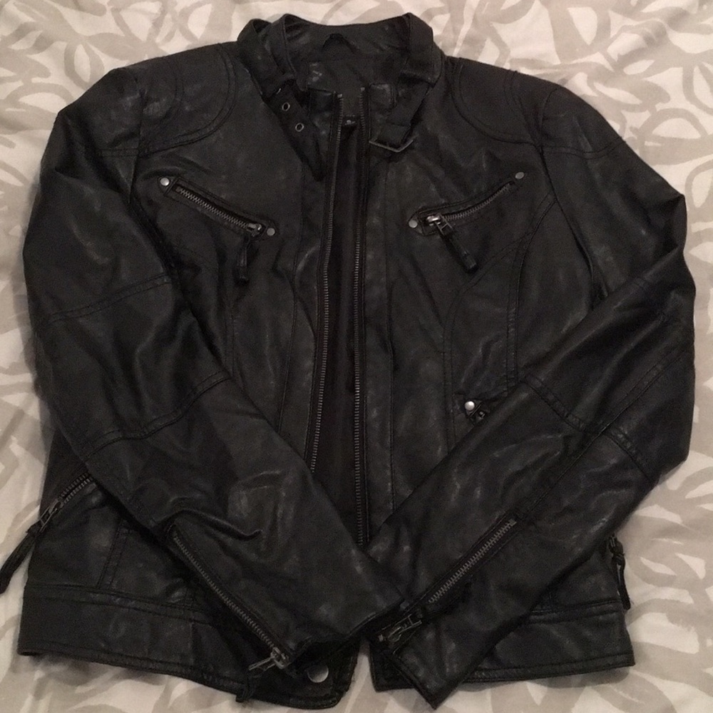 Sophie Max Faux leather jacket